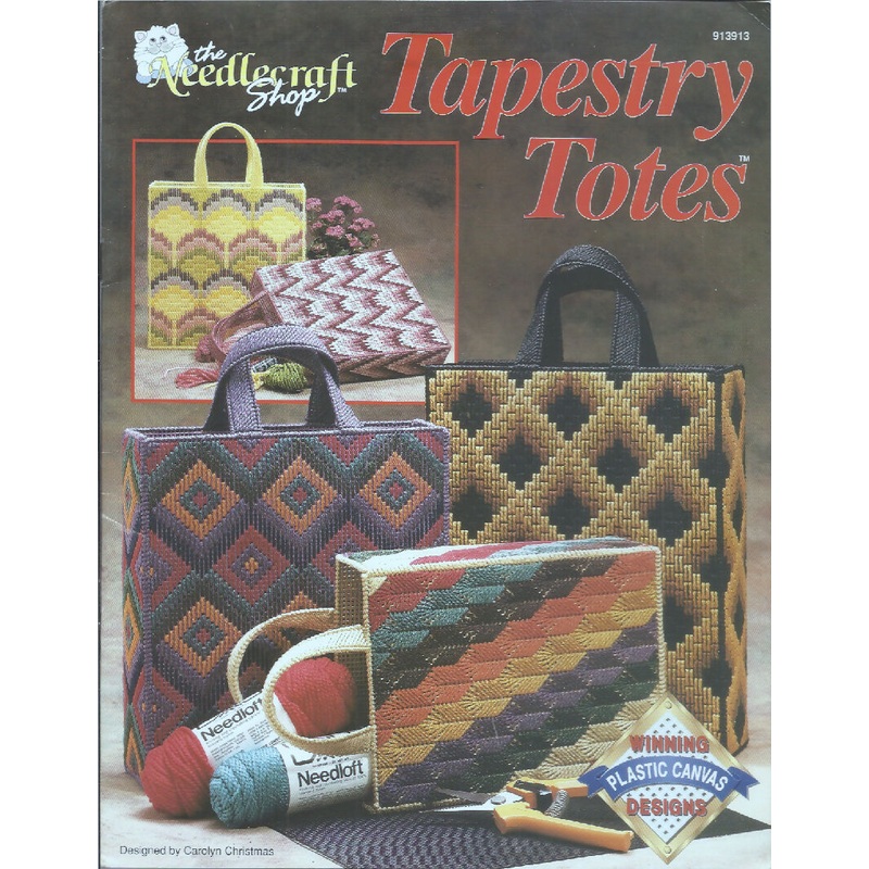 The Needlecraft Shop 'Tapestry Totes' by Carolyn Christmas #913913; 1991