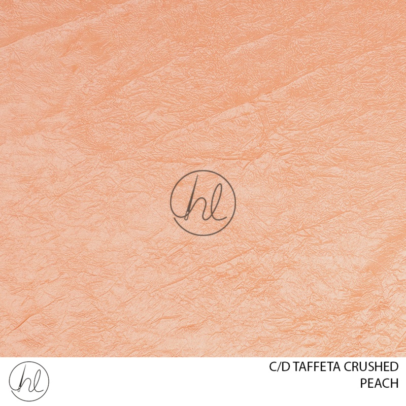 C/D Crushed Taffeta CP 280cm Peach