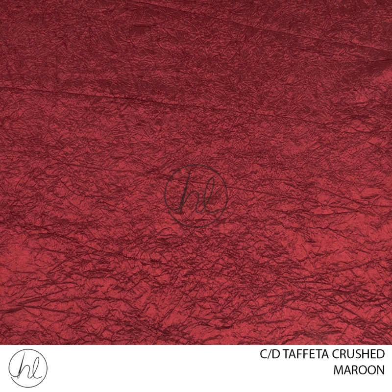 C/D Crushed Taffeta CP280cm Maroon