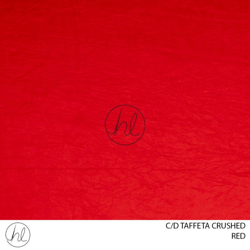 C/D Crushed Taffeta CP280cm Red