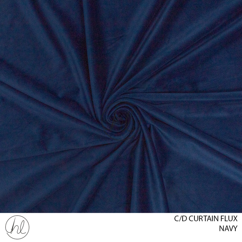 C/D Curtain Flux 001GZF001T 280cm Navy