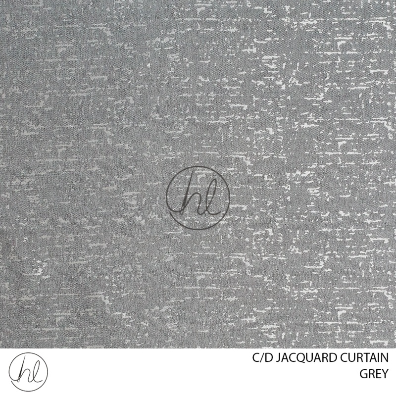 C/D Curtain Jacquard  930 CP280cmGrey