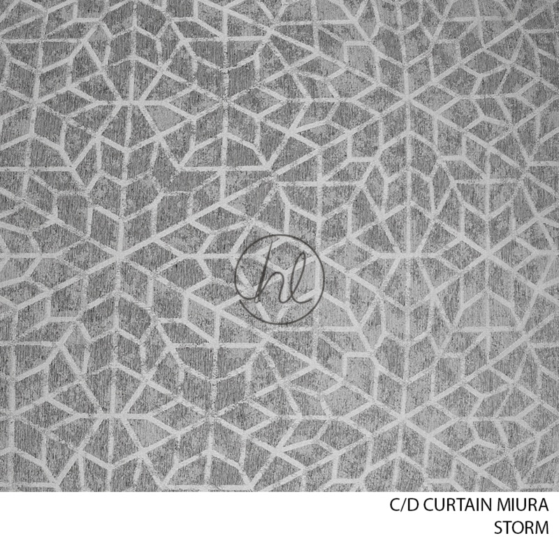 C/D Curtain Miura 043C CP 280cmStorm