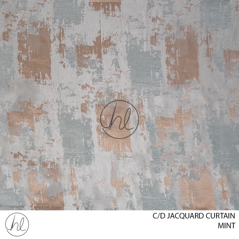 C/D Jacquard Curtain D 01 CP 280cm Mint