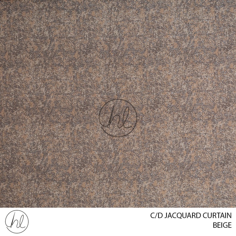 C/D Jacquard Curtain678 CP280cmBeige