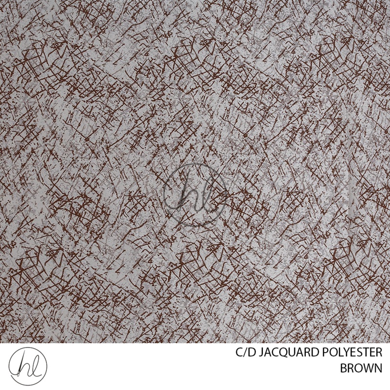 C/D Jacquard Polyester W040 CP280cmBrown