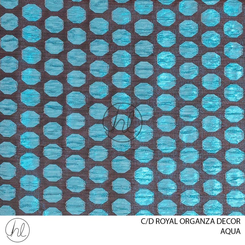 C/D Organza Dcor Royal
