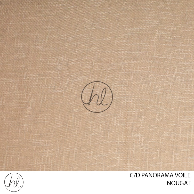 C/D Panorama Voile GFH074E CV 280cm Nougat