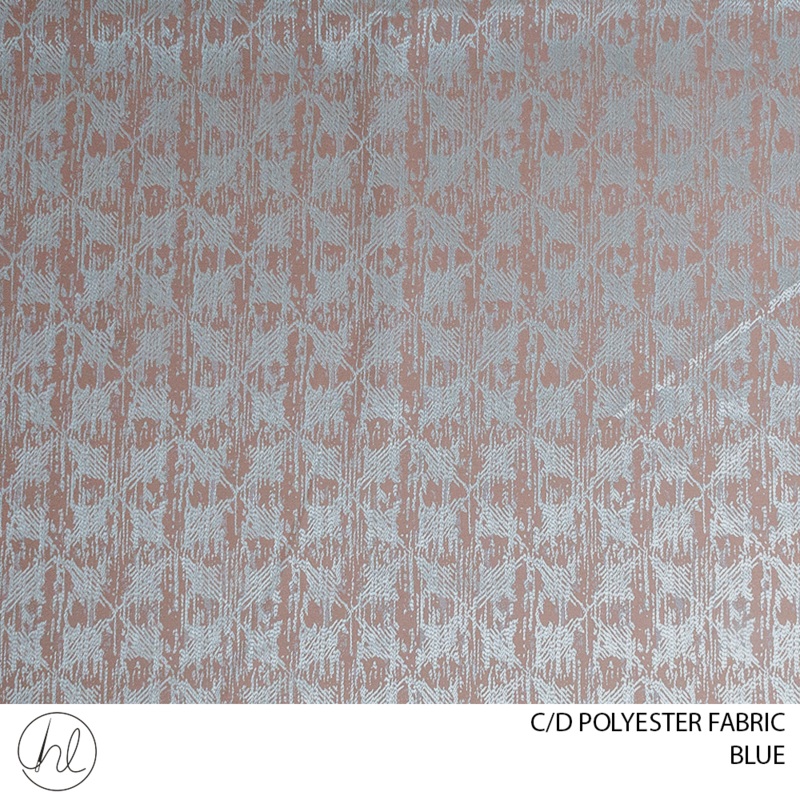 C/D Polyester Fabric 0701 CP 300cm Blue