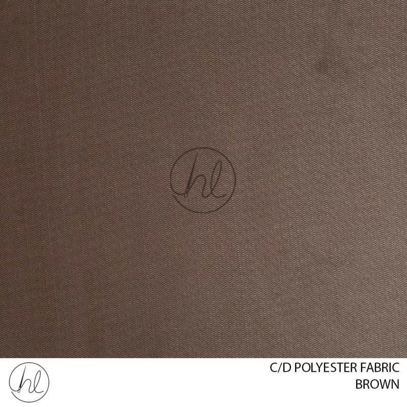 C/D Polyester Fabric 2303 CP 300cmBrown
