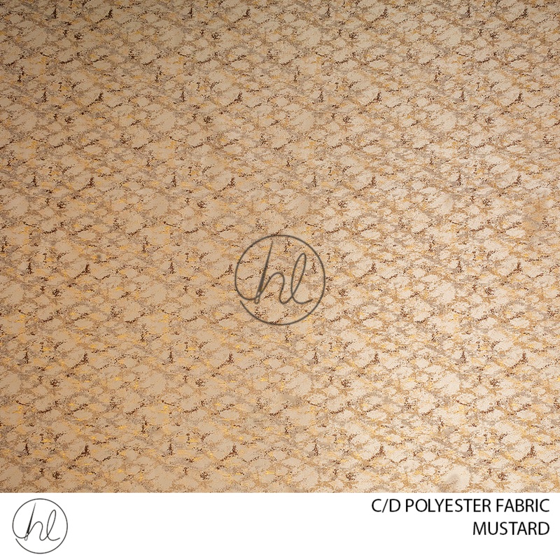 C/D Polyester Fabric 753 CP280cm Mustard