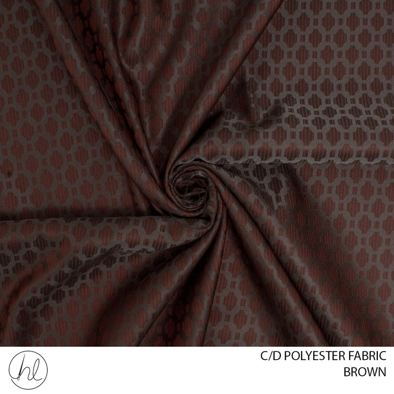 C/D Polyester Fabric4311280cmBrown