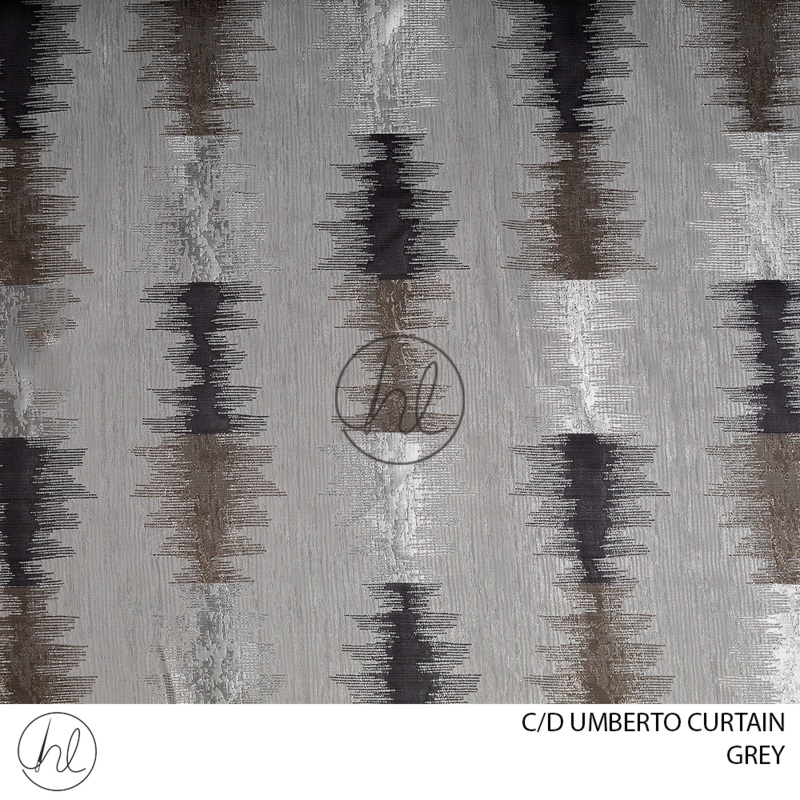 C/D Umberto Curtain GRA070A CP280cmGrey