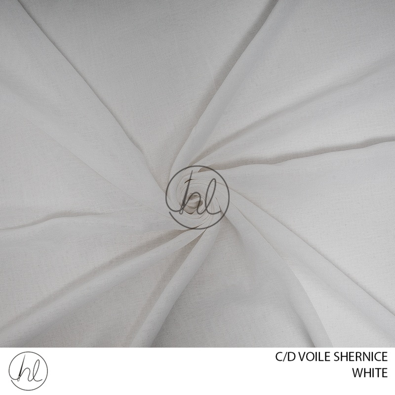 C/D Voile Shernice GFH062A CP 280cm White