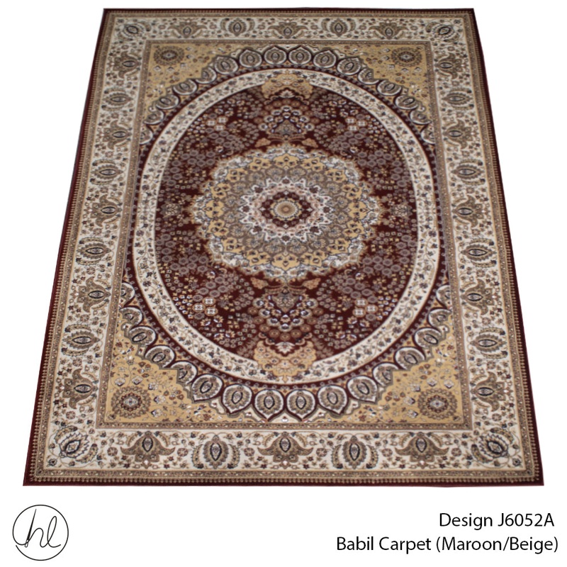 CARPET BABIL J6052A MAROON FREE 1
