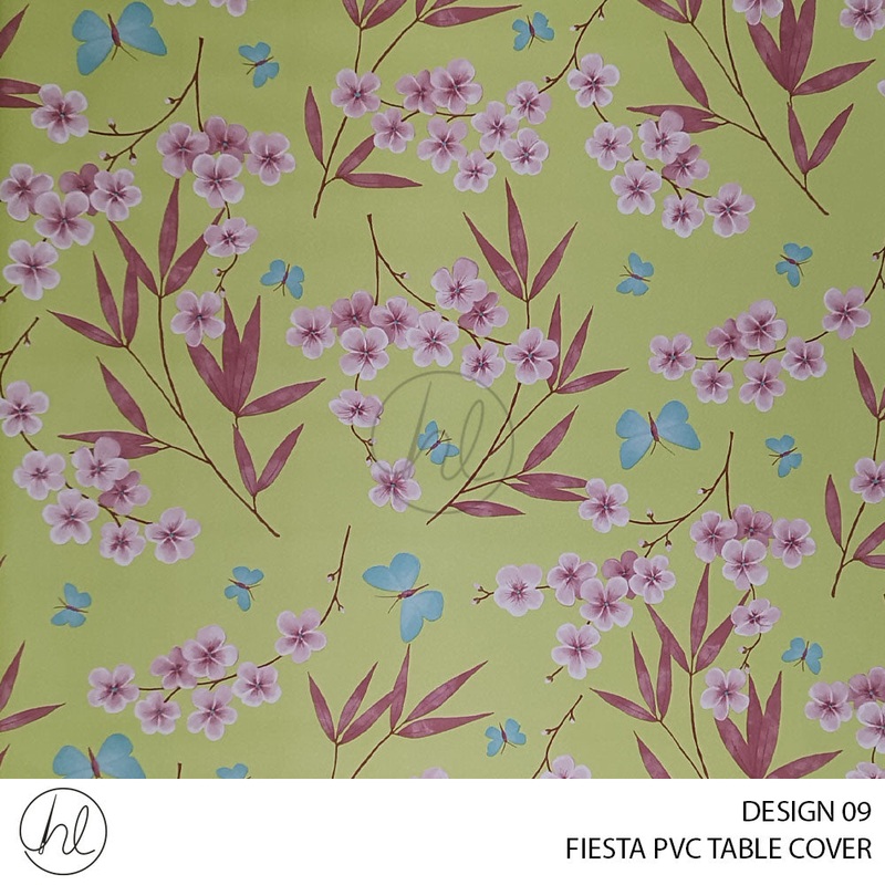 FIESTA PVC TABLE COVER DESIGN 09 140CM PER M