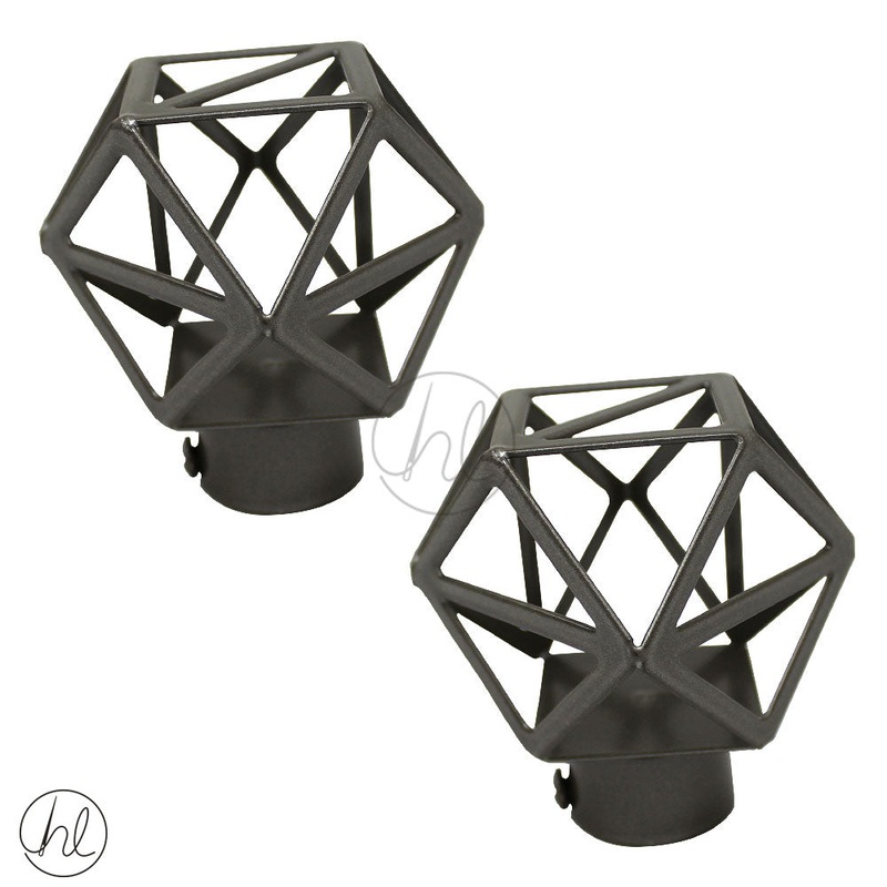 GEO FINIAL 25MM BRONZE