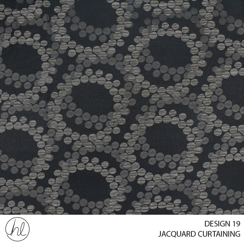 JACQUARD CURTAINING DESIGN 19 280CM WIDE PER M51