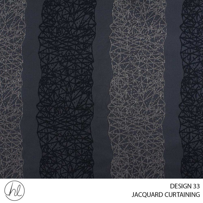 JACQUARD CURTAINING DESIGN 33 280CM PER M