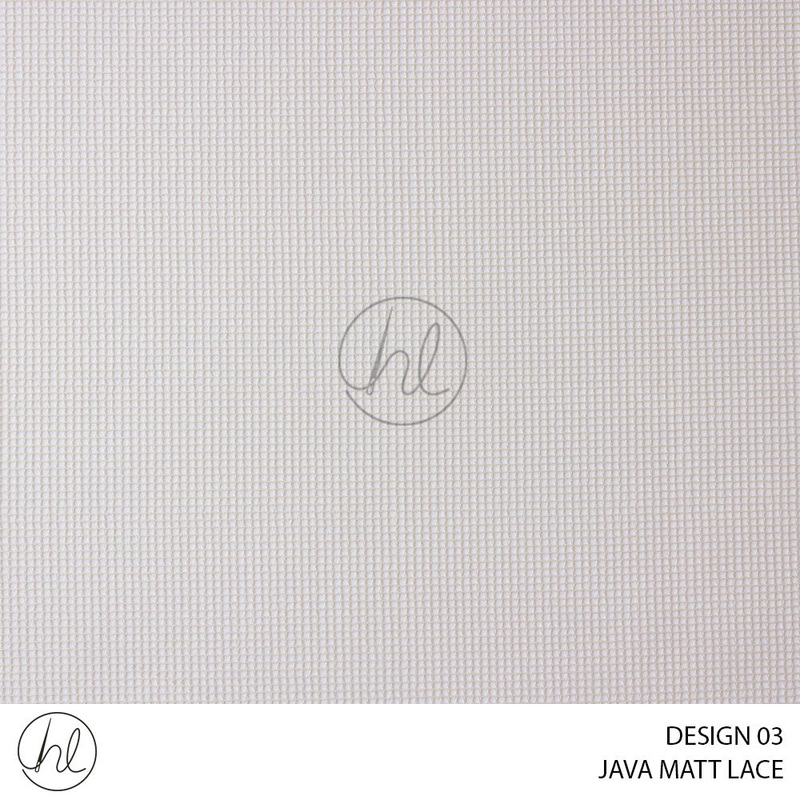 JAVA MATT LACE 781 DESIGN 03 GOLD 280CM WIDE PER M