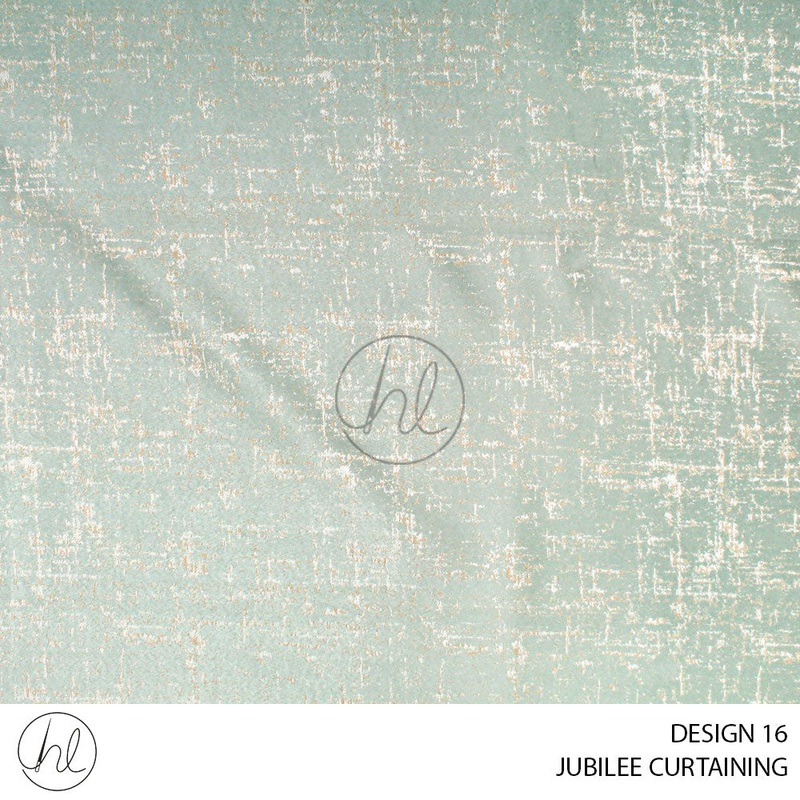 JUBILEE CURTAINING DESIGN 16 DUCK EGG 280CM PER M