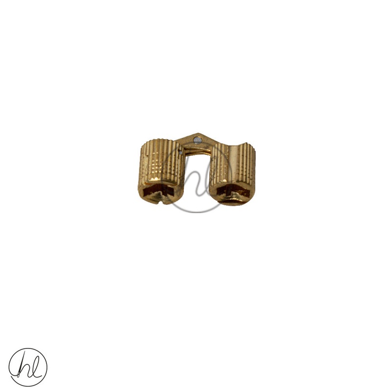 MORTICE HINGES BRASS 10MM