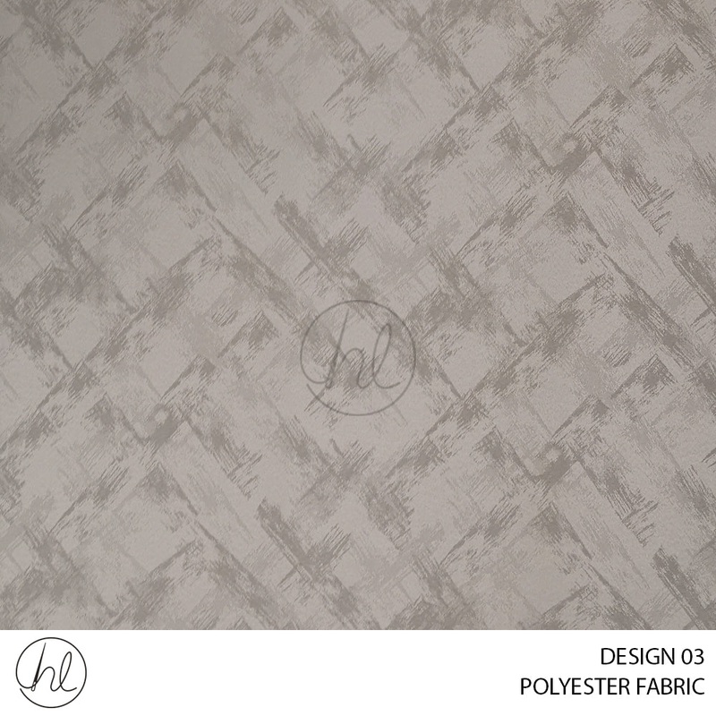 POLYESTER FABRIC DESIGN 03 280CM WIDE PER M