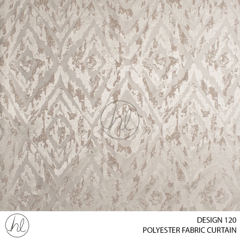POLYESTER FABRIC DESIGN 120 CREAM 280CM PER M