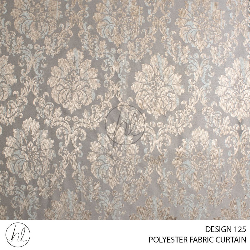 POLYESTER FABRIC DESIGN 125 LIGHT GOLD 280CM PER M