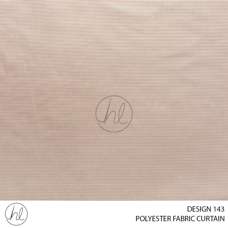 POLYESTER FABRIC DESIGN 143 BEIGE 280CM PER M