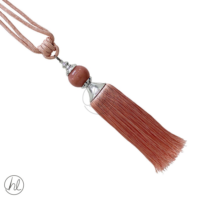 TASSEL ROPE TIE-BACK PEACH