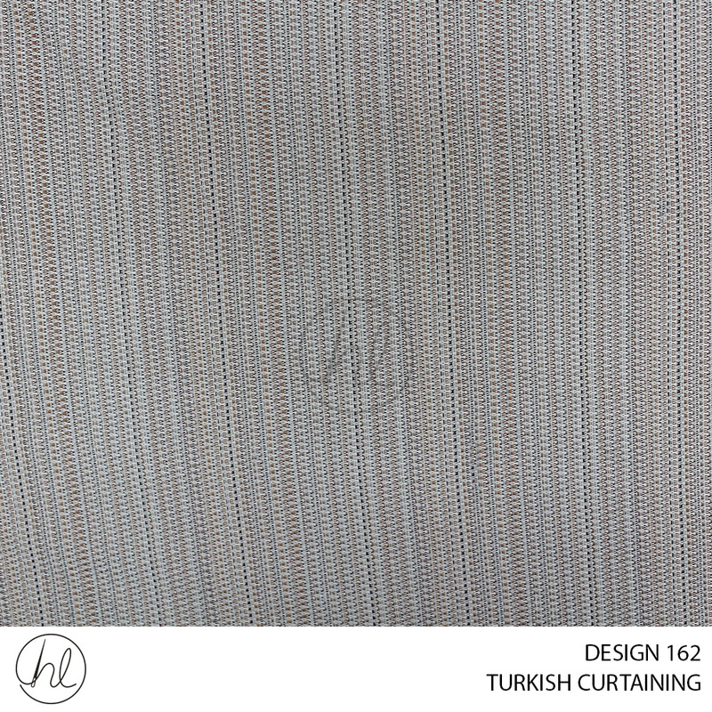 TURKISH CURTAINING DESIGN 162 300CM PER M ORANGE