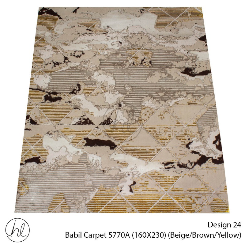 Babil Carpet 160X230 Design 24 Beige/Brown/Yellow