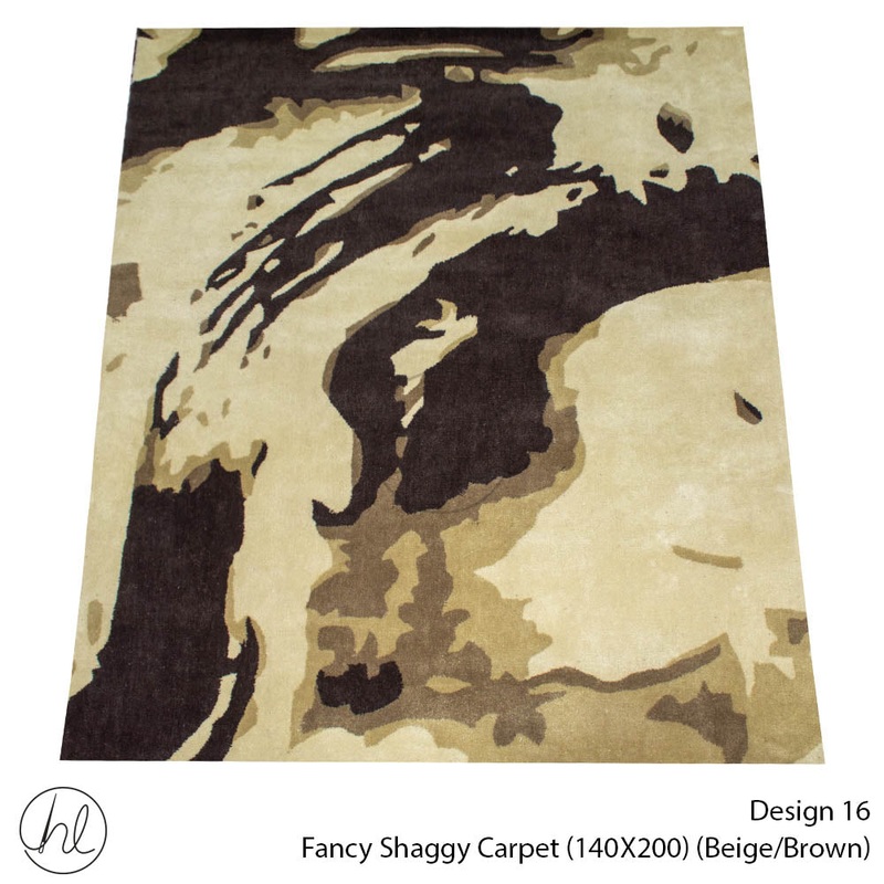 CARPET FANCY SHAGGY D796-D885 BEIGE/BROWN