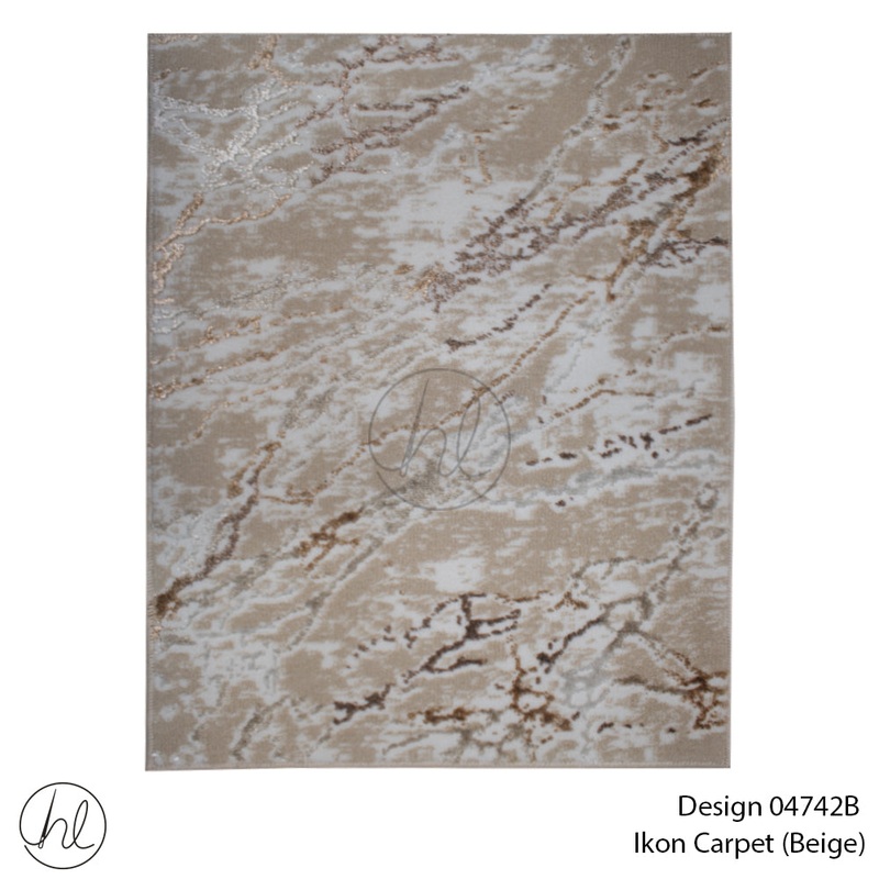 CARPET IKON 04742B BEIGE FREE 1