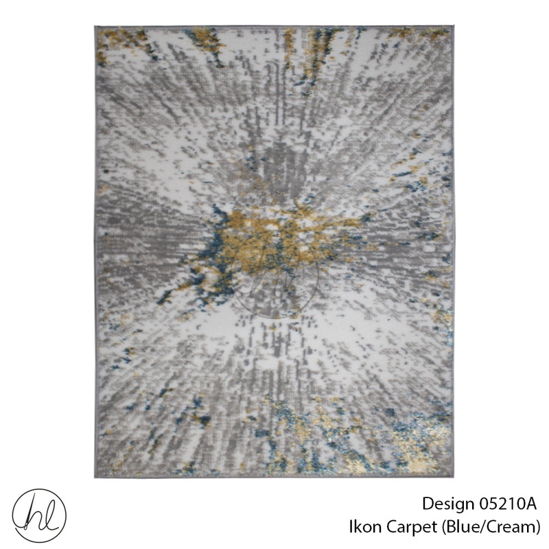 CARPET IKON 05211A BLUE/GREY FREE 1