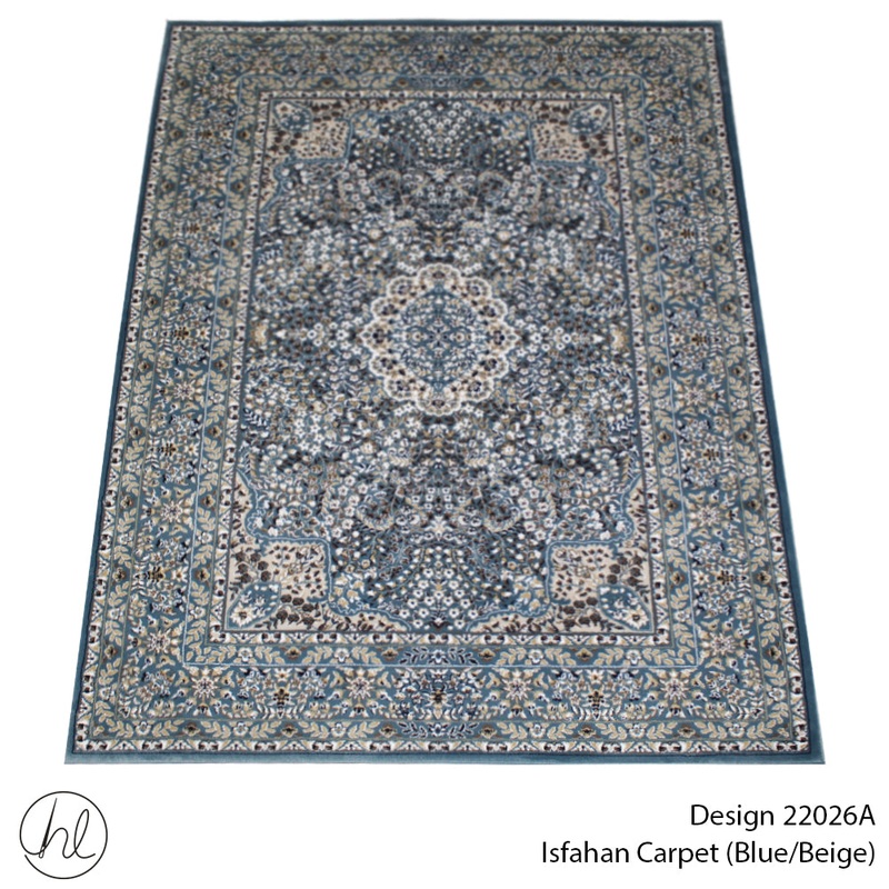 CARPET ISFAHAN 22026A BEIGE/BLUE FREE 1