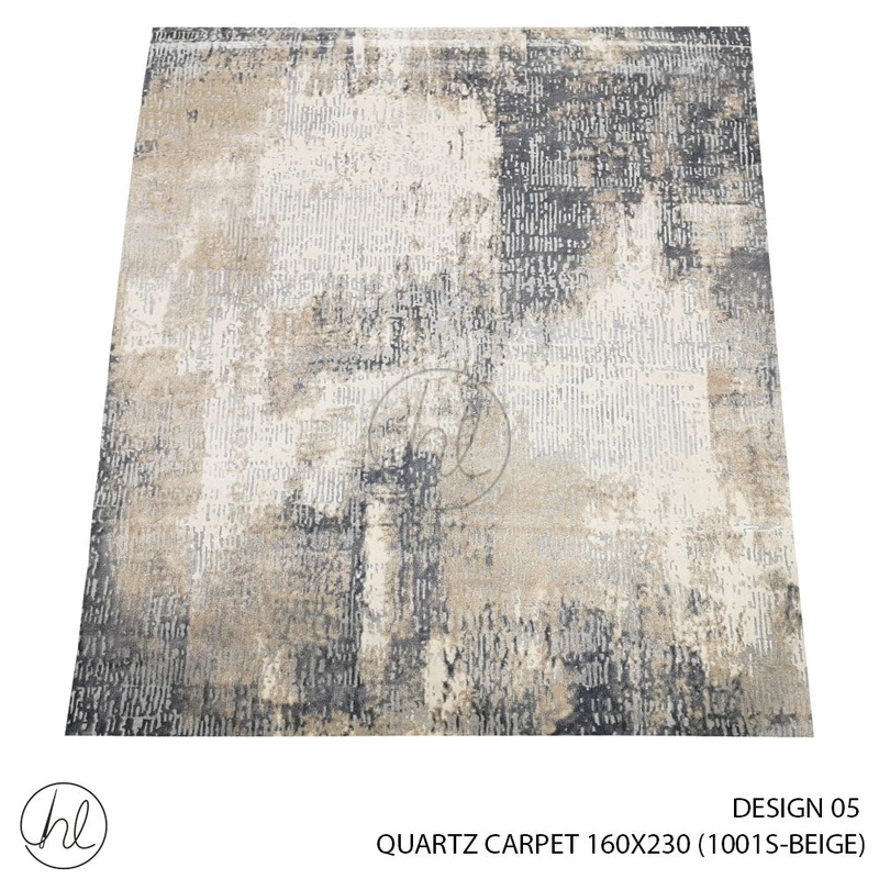 QUARTZ CARPET 160X230 DESIGN 05 BEIGE