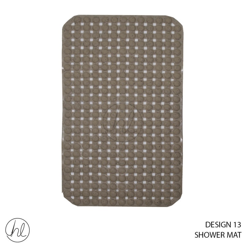 SHOWER MAT 50X80 DESIGN 13 ABY4770 LIGHT BEIGE