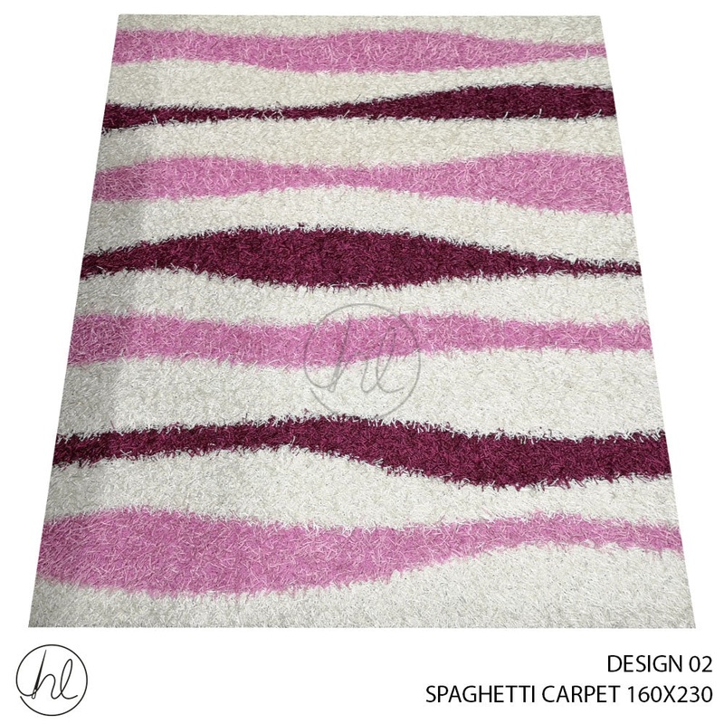 SPAGHETTI SHAGGY CARPET 160X230 DESIGN 02
