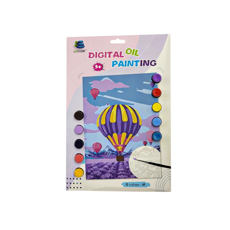 Air Balloon Paint by Numbers Kit F07M1-6-Balloon