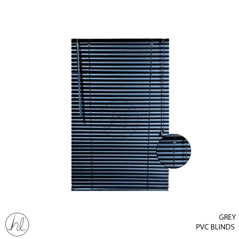 BLIND PVC 25MM BLACK 150X180