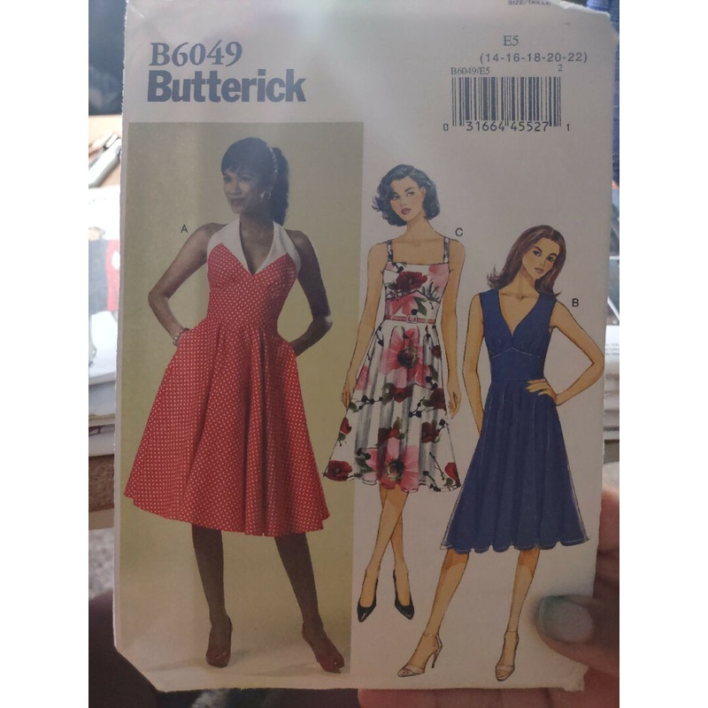 Butterick dress pattern B6049