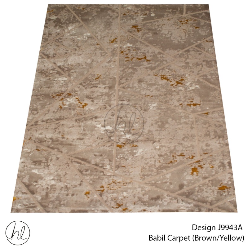 CARPET BABIL 9943A  BEIGE/YELLOW FREE 1