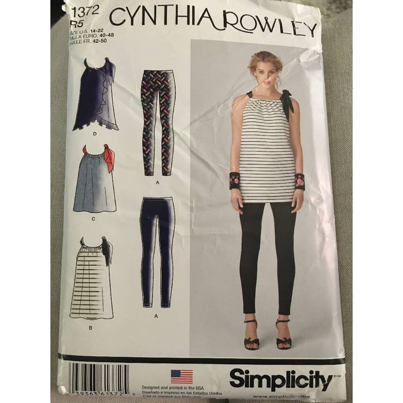 Simplicity 1372 Cynthia Rowley
