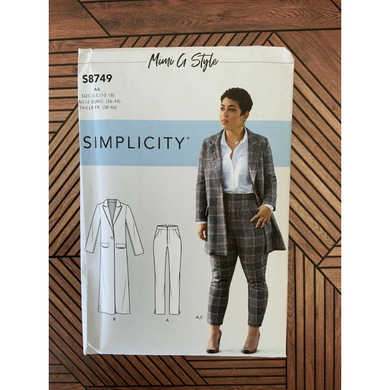 Simplicity S8749 Mimi G Style Size 10-18 Uncut/Factory Folded