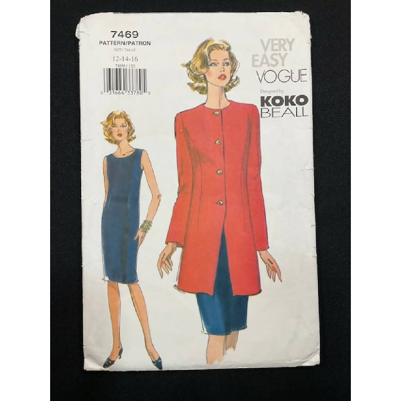 Vogue 7469 Pattern