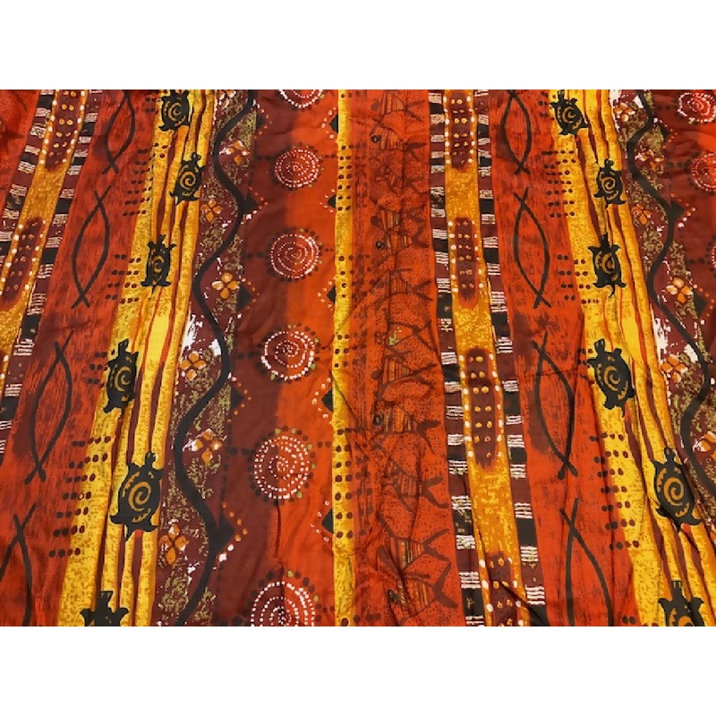 Abstrate Rayon Print - 4 3/4 yds