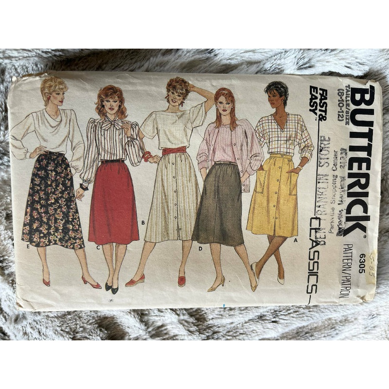 But trick 6305 (8-10-12) skirts
