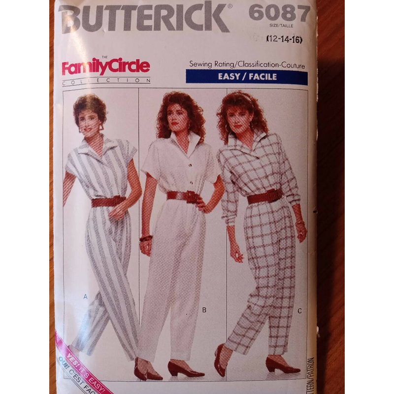 Butterick 6087 Jumpsuit
